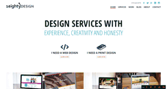 Desktop Screenshot of 1eightydesign.com